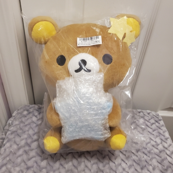 Rilakkuma Star Night Light Lamp Plush - Picture 1 of 3